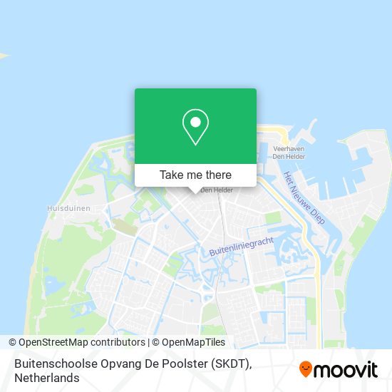 Buitenschoolse Opvang De Poolster (SKDT) map