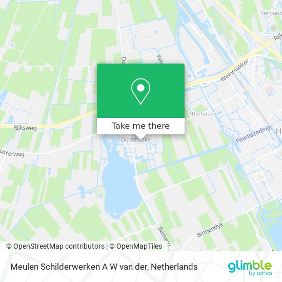 Meulen Schilderwerken A W van der map