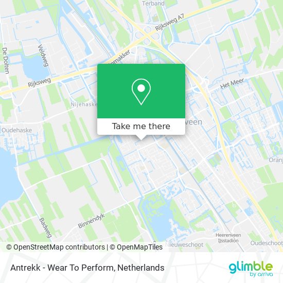 Antrekk - Wear To Perform map