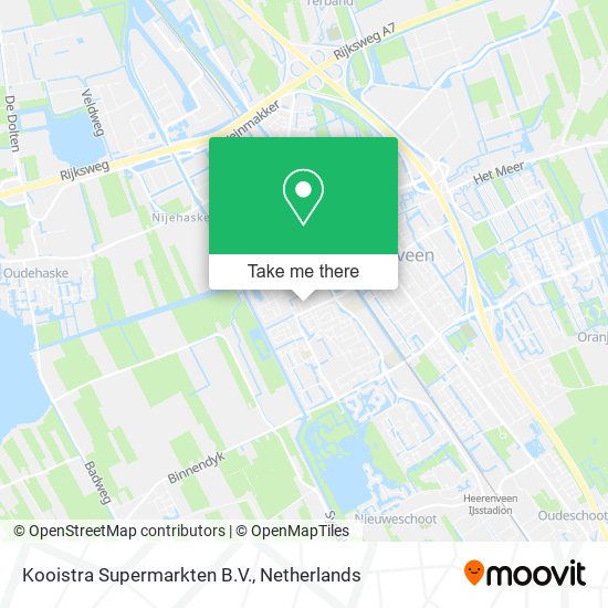 Kooistra Supermarkten B.V. map