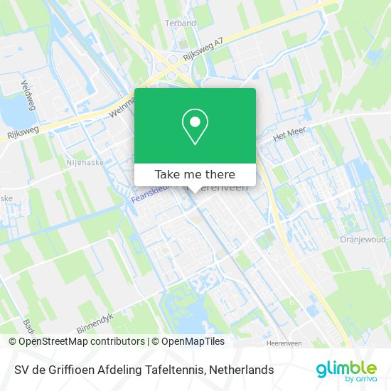 SV de Griffioen Afdeling Tafeltennis map