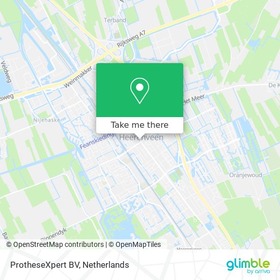 ProtheseXpert BV map