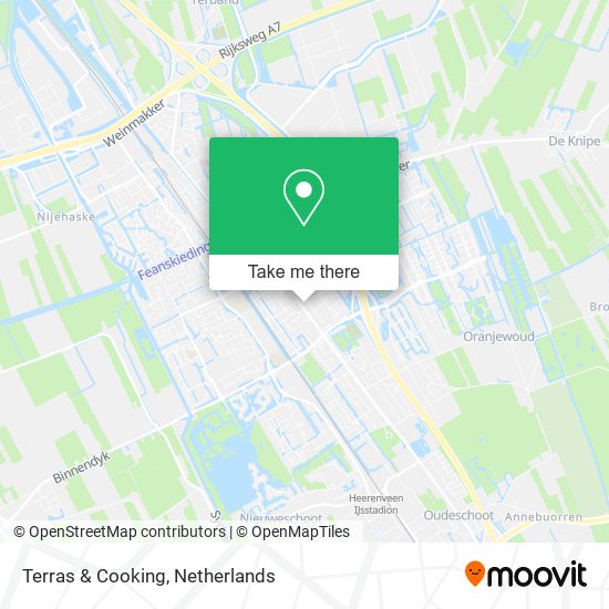 Terras & Cooking map