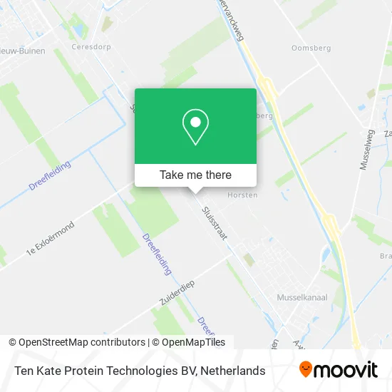 Ten Kate Protein Technologies BV map