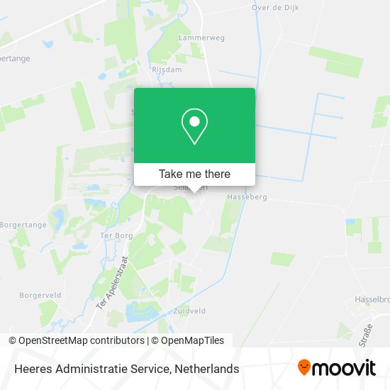 Heeres Administratie Service map