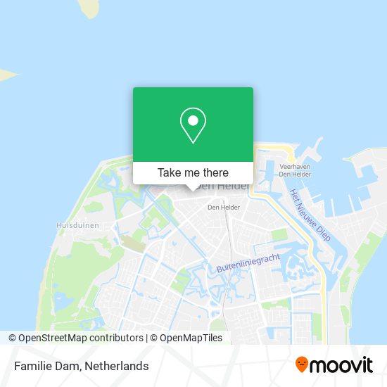 Familie Dam map