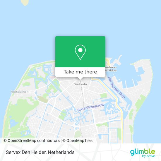 Servex Den Helder Karte