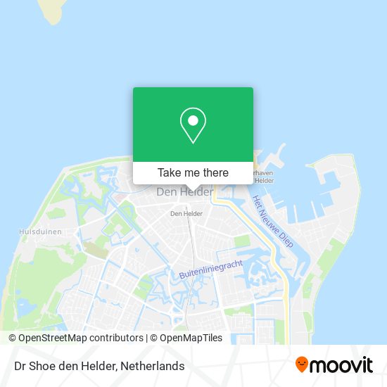 Dr Shoe den Helder map