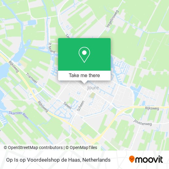 Op Is op Voordeelshop de Haas map