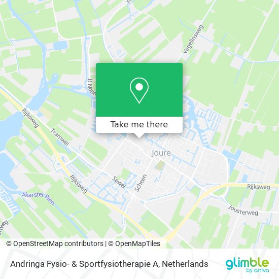 Andringa Fysio- & Sportfysiotherapie A map