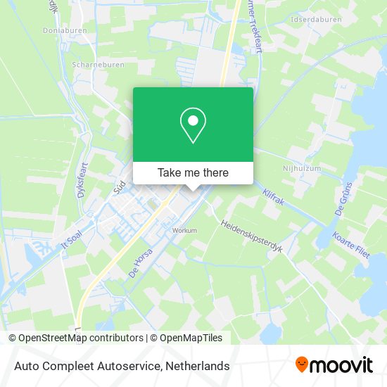 Auto Compleet Autoservice Karte