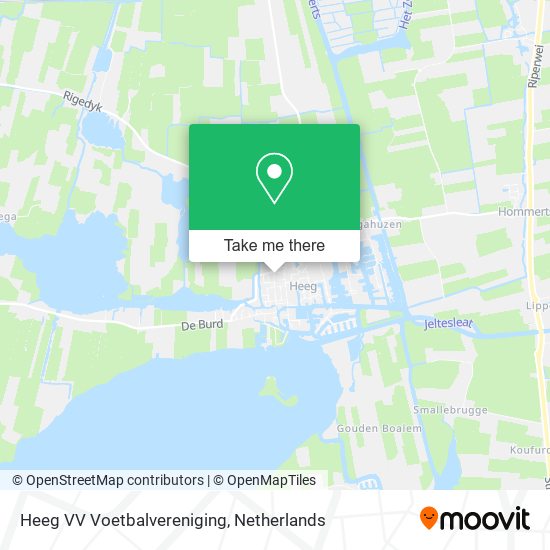 Heeg VV Voetbalvereniging map