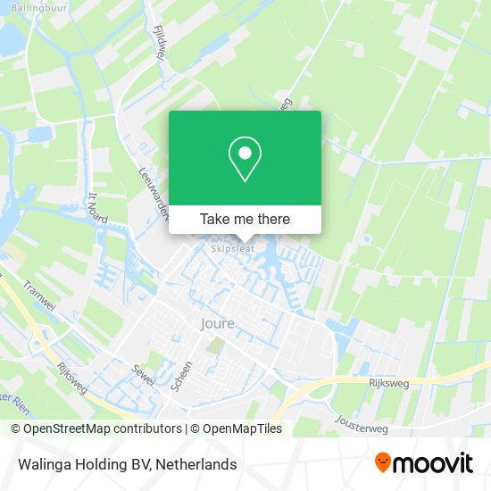 Walinga Holding BV map