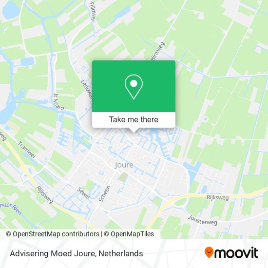 Advisering Moed Joure map