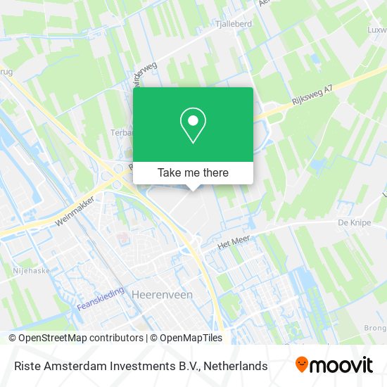 Riste Amsterdam Investments B.V. map