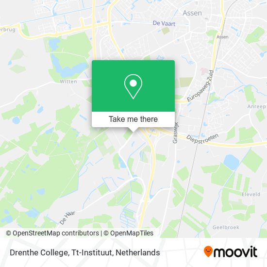 Drenthe College, Tt-Instituut map