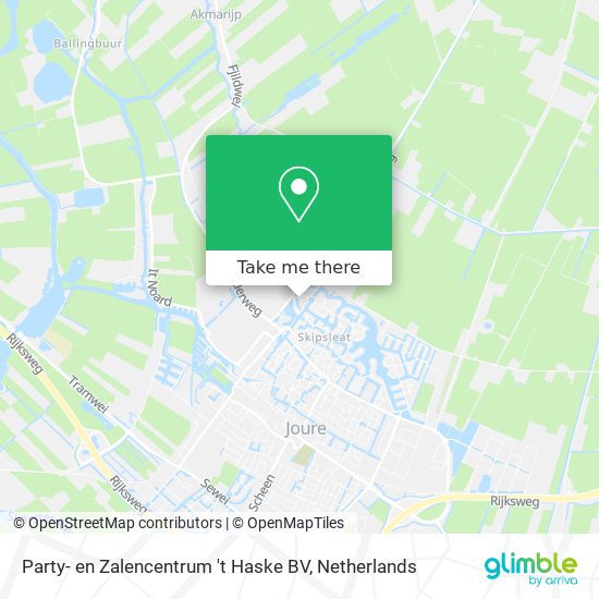 Party- en Zalencentrum 't Haske BV Karte