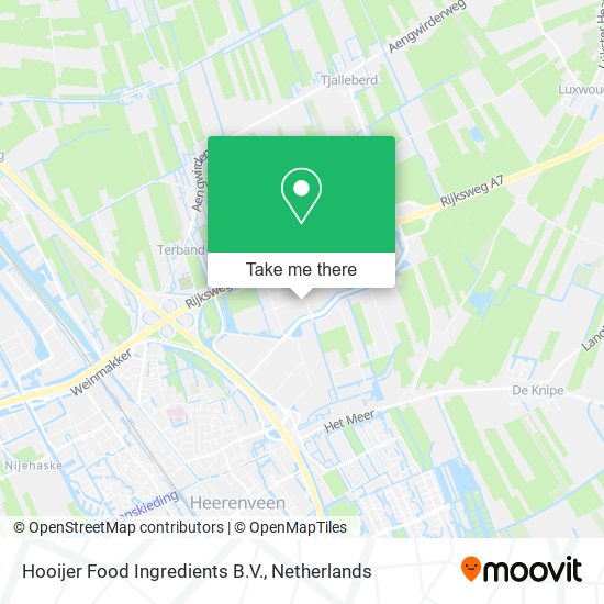 Hooijer Food Ingredients B.V. map