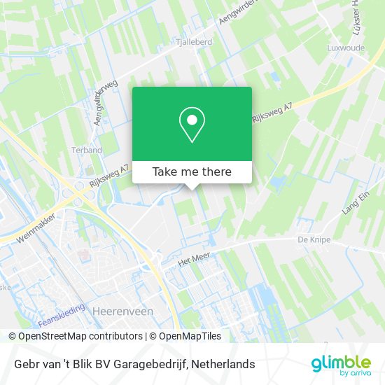 Gebr van 't Blik BV Garagebedrijf map