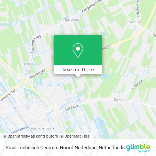 Staal Technisch Centrum Noord Nederland Karte