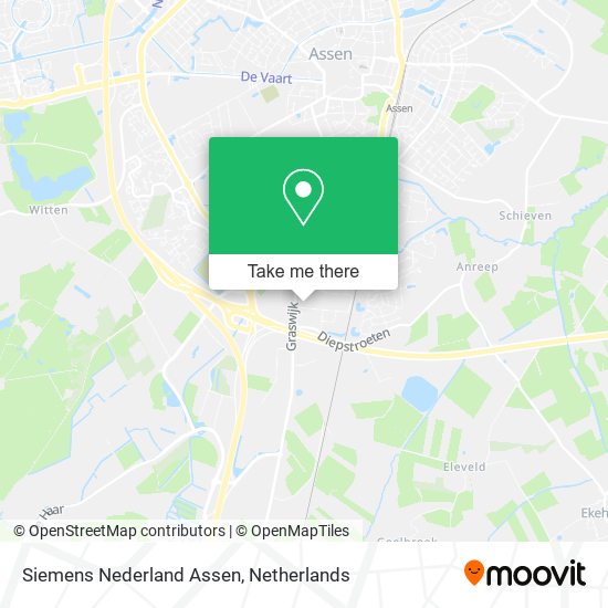 Siemens Nederland Assen map