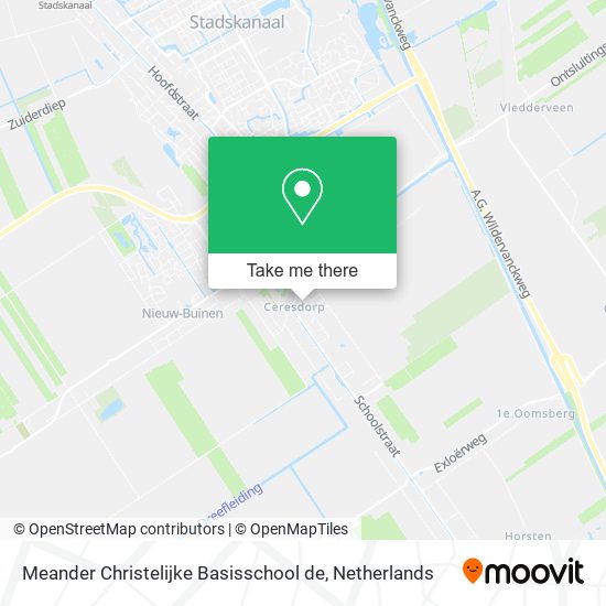 Meander Christelijke Basisschool de map