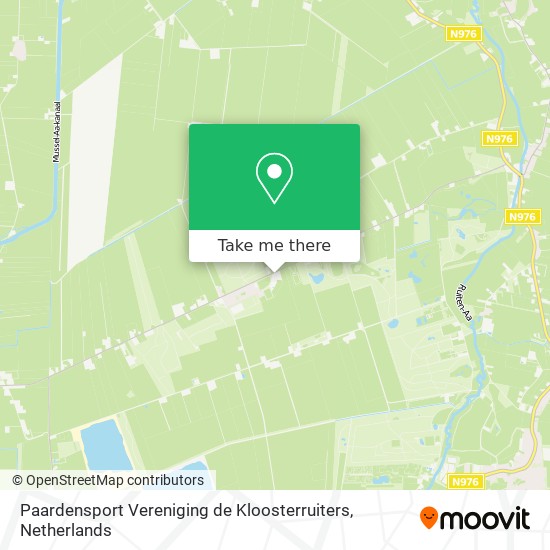 Paardensport Vereniging de Kloosterruiters Karte