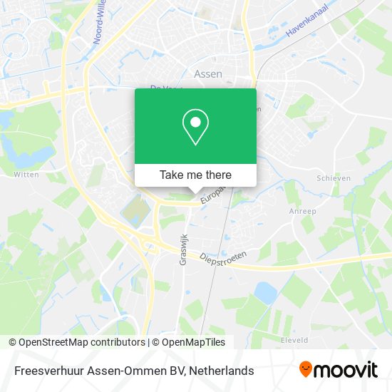 Freesverhuur Assen-Ommen BV Karte