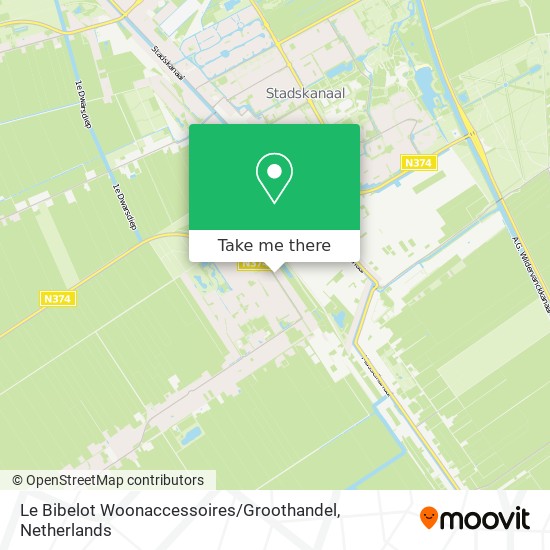 Le Bibelot Woonaccessoires / Groothandel map