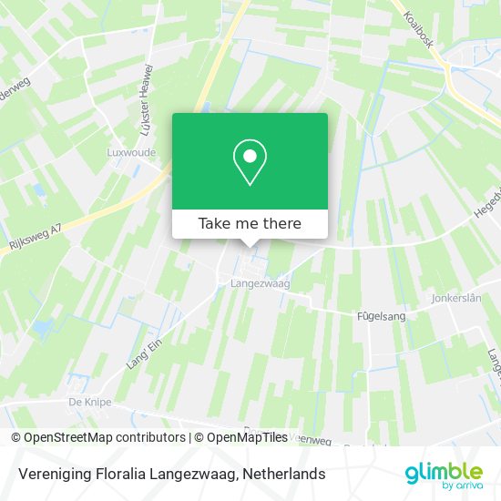 Vereniging Floralia Langezwaag Karte