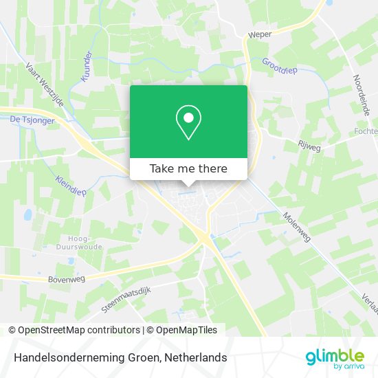 Handelsonderneming Groen map