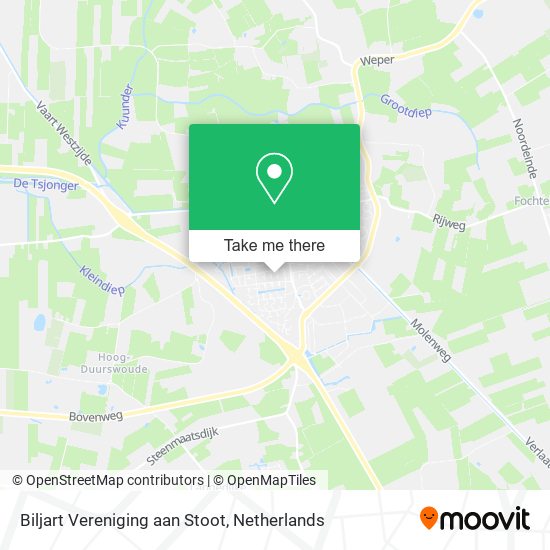 Biljart Vereniging aan Stoot map