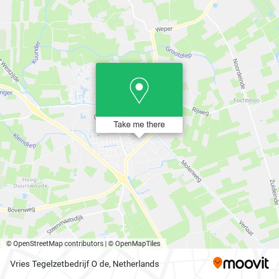Vries Tegelzetbedrijf O de map