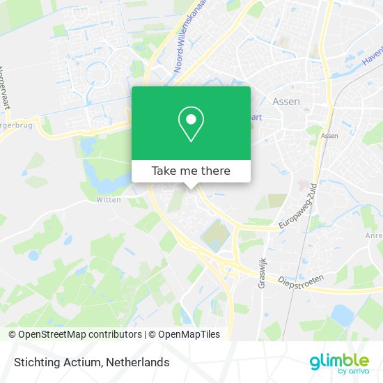 Stichting Actium map