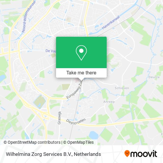 Wilhelmina Zorg Services B.V. map
