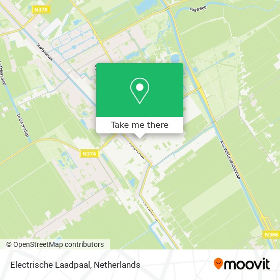 Electrische Laadpaal map