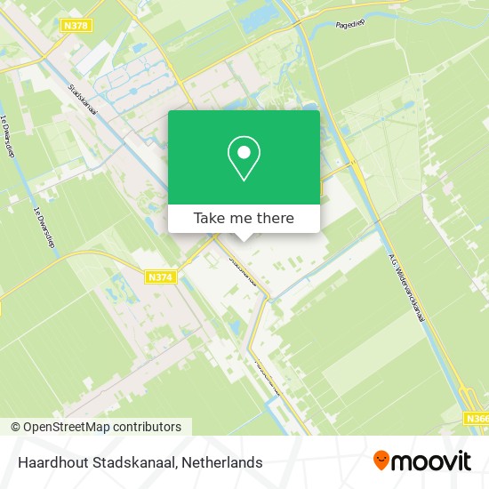 Haardhout Stadskanaal map