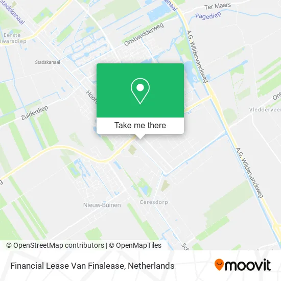 Financial Lease Van Finalease map