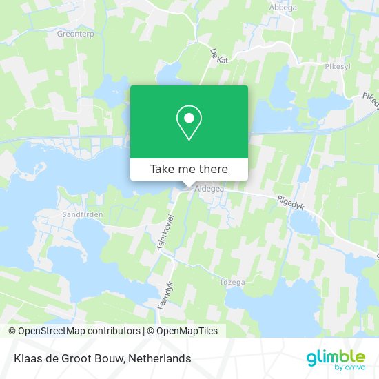 Klaas de Groot Bouw Karte