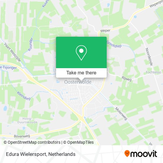 Edura Wielersport map