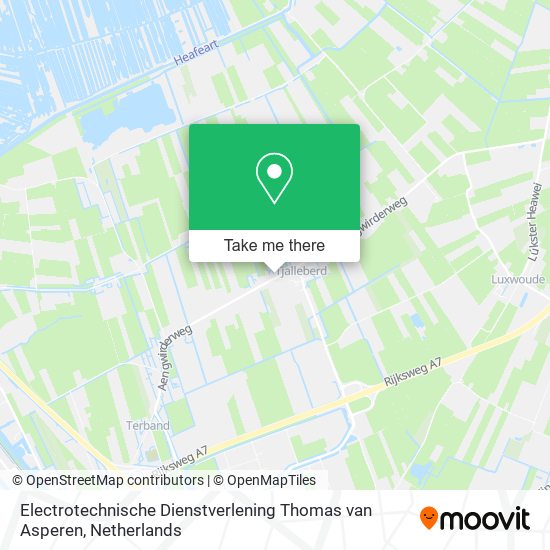 Electrotechnische Dienstverlening Thomas van Asperen Karte