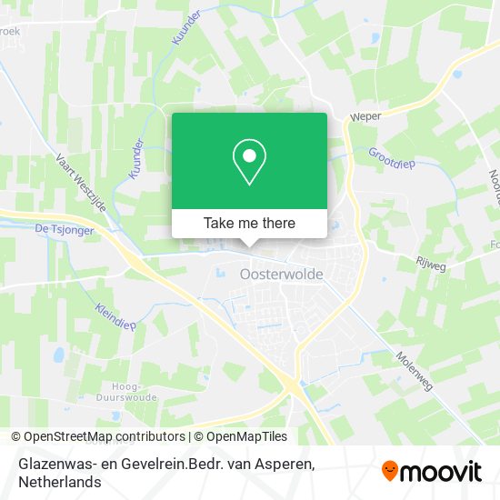 Glazenwas- en Gevelrein.Bedr. van Asperen map