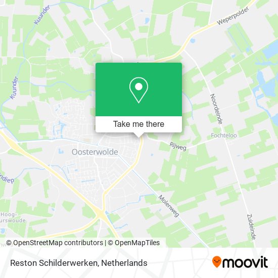 Reston Schilderwerken map