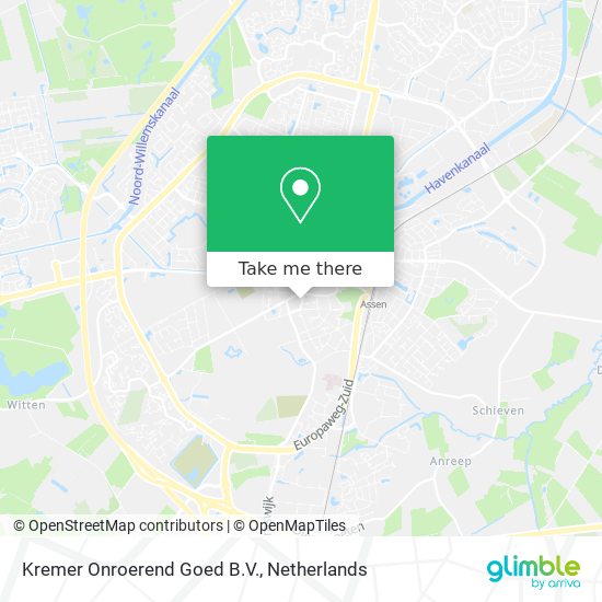 Kremer Onroerend Goed B.V. map