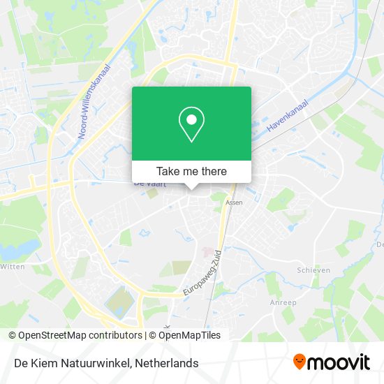 De Kiem Natuurwinkel map