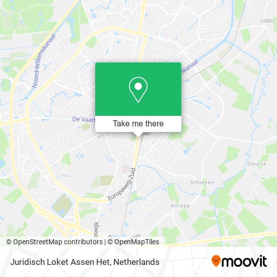 Juridisch Loket Assen Het map