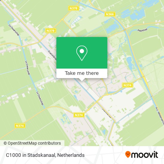 C1000 in Stadskanaal map