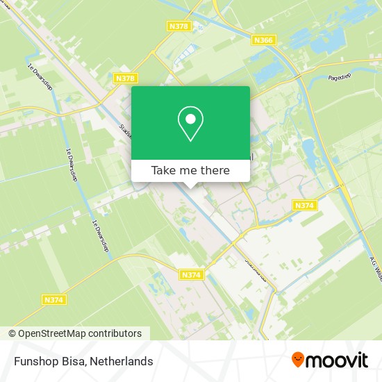 Funshop Bisa map