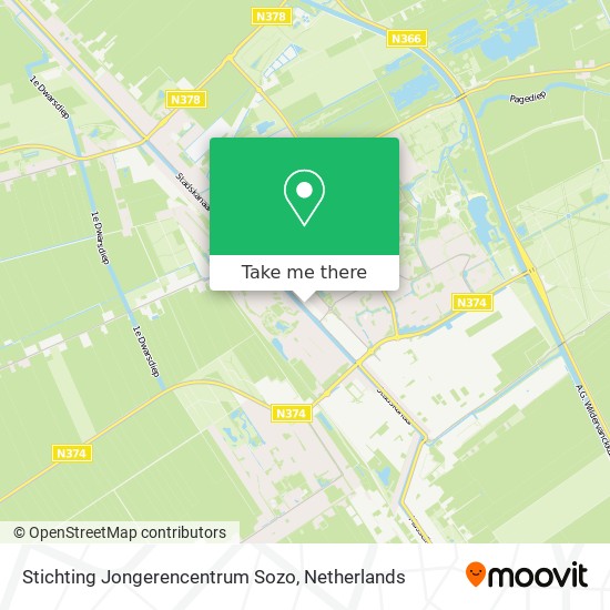 Stichting Jongerencentrum Sozo map