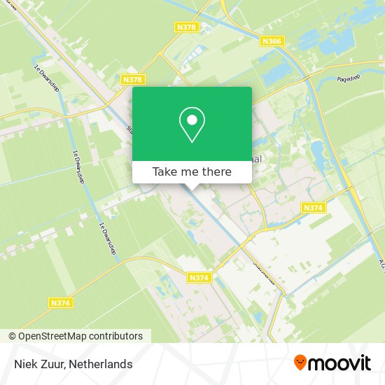 Niek Zuur map